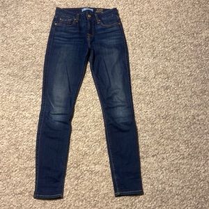 7 for all mankind blair the ankle skinny Sz 25 stretch denim